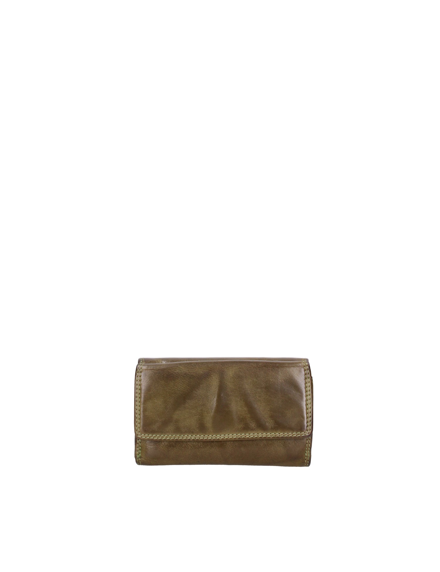 Portafoglio uomo in pelle Made in Italy Cuoio grasso di vitello HILB-5010W-VERDE Hill Burry