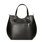 Egle Borsa a mano da donna Vera pelle 80046-NERO Gave Lux
