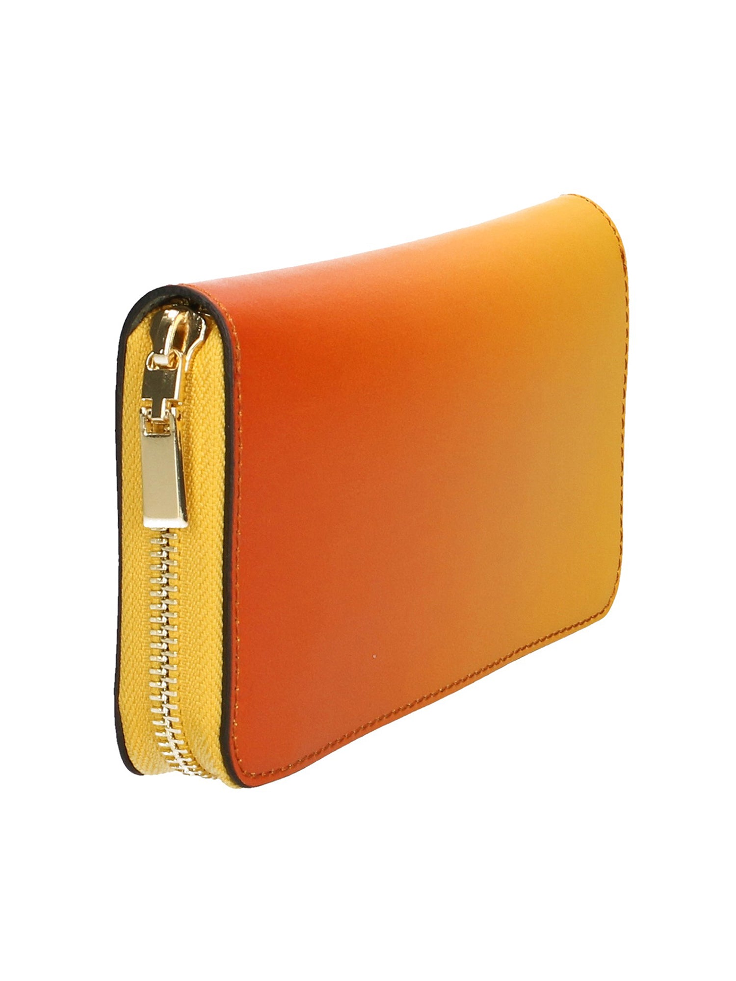 Orsola 01783-L324 SENAPE Portafoglio donna in vera pelle Gave Lux