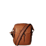 Borsa a tracolla da uomo 100% vera pelle HILB-HT06-CUOIO Hill Burry