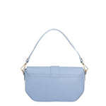 Borsa a spalla da donna Vera pelle 07229-L119 GRIGIO CHIARO Roberta Rossi