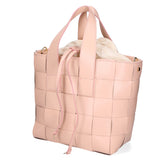 Borsa a mano da donna Vera pelle MYB-7055-SS-ROSA+BEIGE My Best Bag