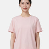 T-shirt in 84% Cotone 16% Elastan Rosa