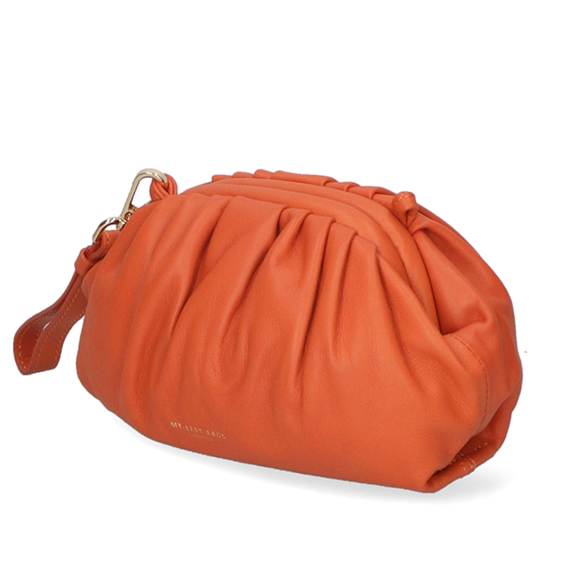 Borsa a tracolla da donna 100% pelle MYB-8014-FW-VERMIGLIO My Best Bag