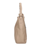 Gaia Borsa a spalla da donna Vera pelle 05897-C05 TAUPE Gave Lux