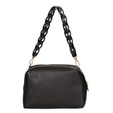 Livia Borsa a spalla da donna Vera pelle 06443-NERO Gave Lux