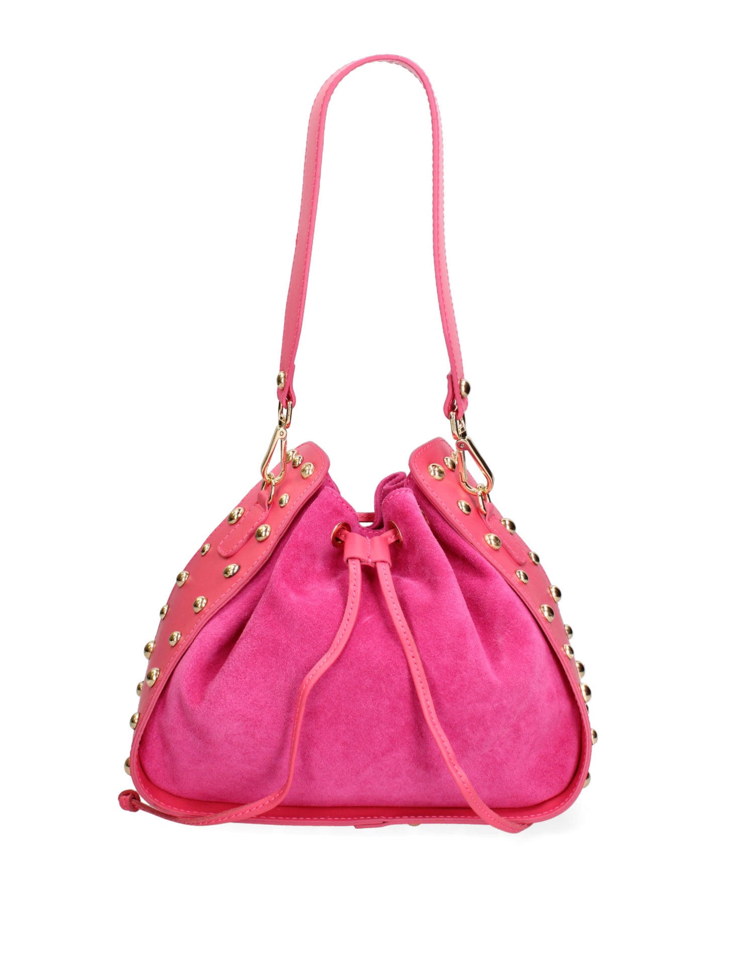 Ravello Borsa a spalla da donna Vera pelle 8977-FUXIA Gave Lux