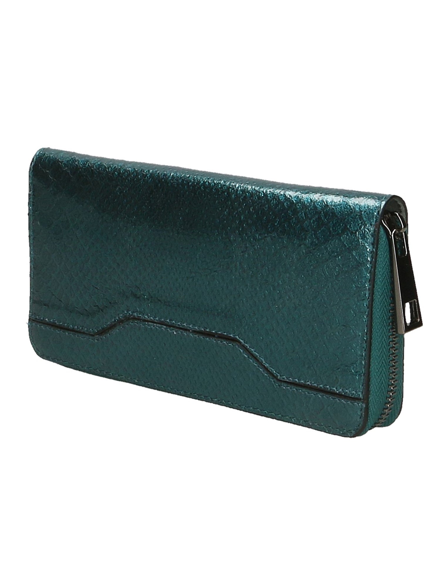 Phoebe Portafoglio da donna Vera pelle 528071-PETROLIO Gave Lux