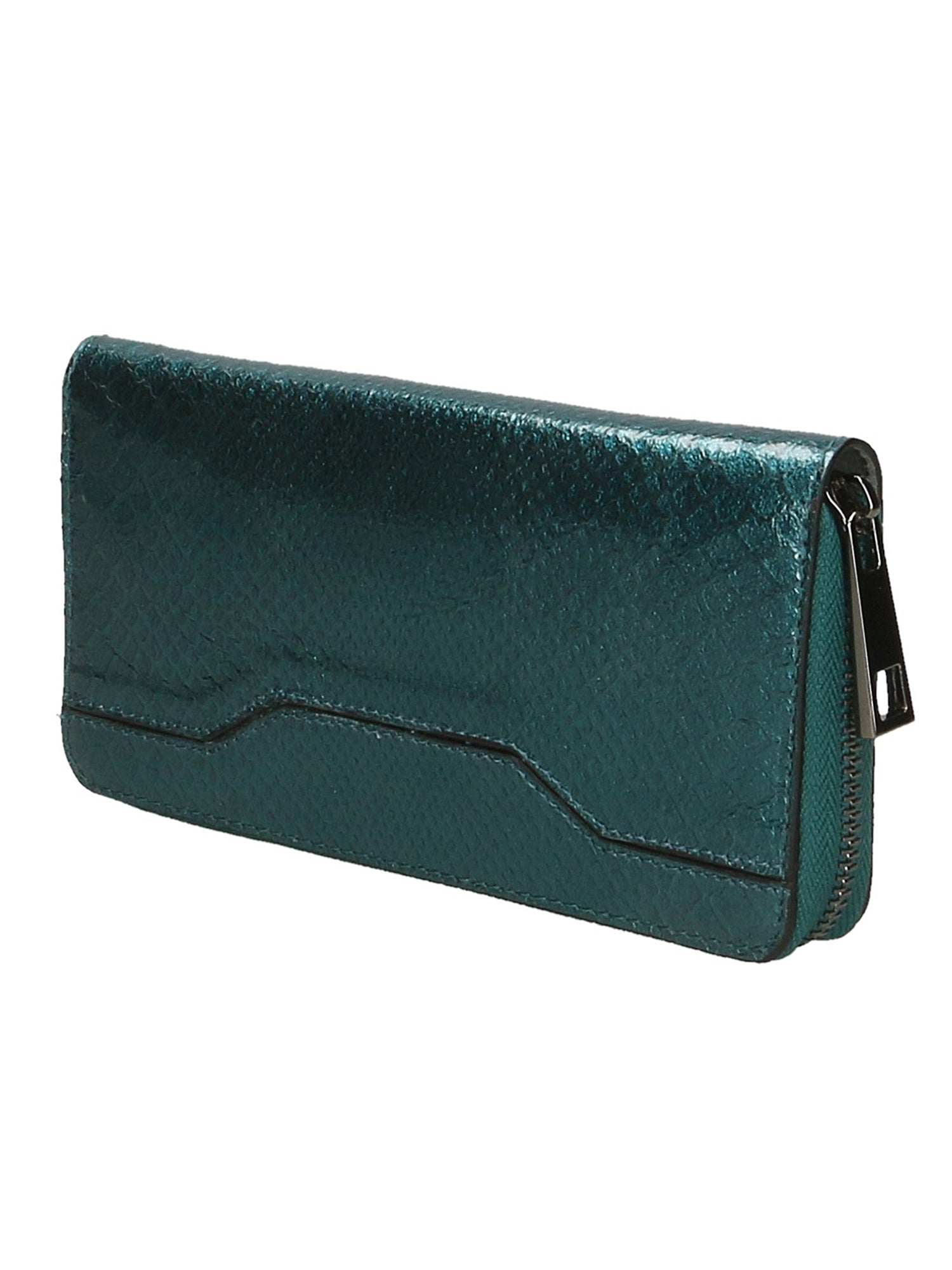 Phoebe Portafoglio da donna Vera pelle 528071-PETROLIO Gave Lux