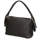 Vivienne Borsa a spalla da donna Vera pelle 06674-D28 NERO + D28 NERO Gave Lux