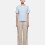 T-shirt in Cotone Azzurro