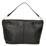 Ginevra Borsa a spalla da donna Vera pelle 05936-NERO BLACK Gave Lux