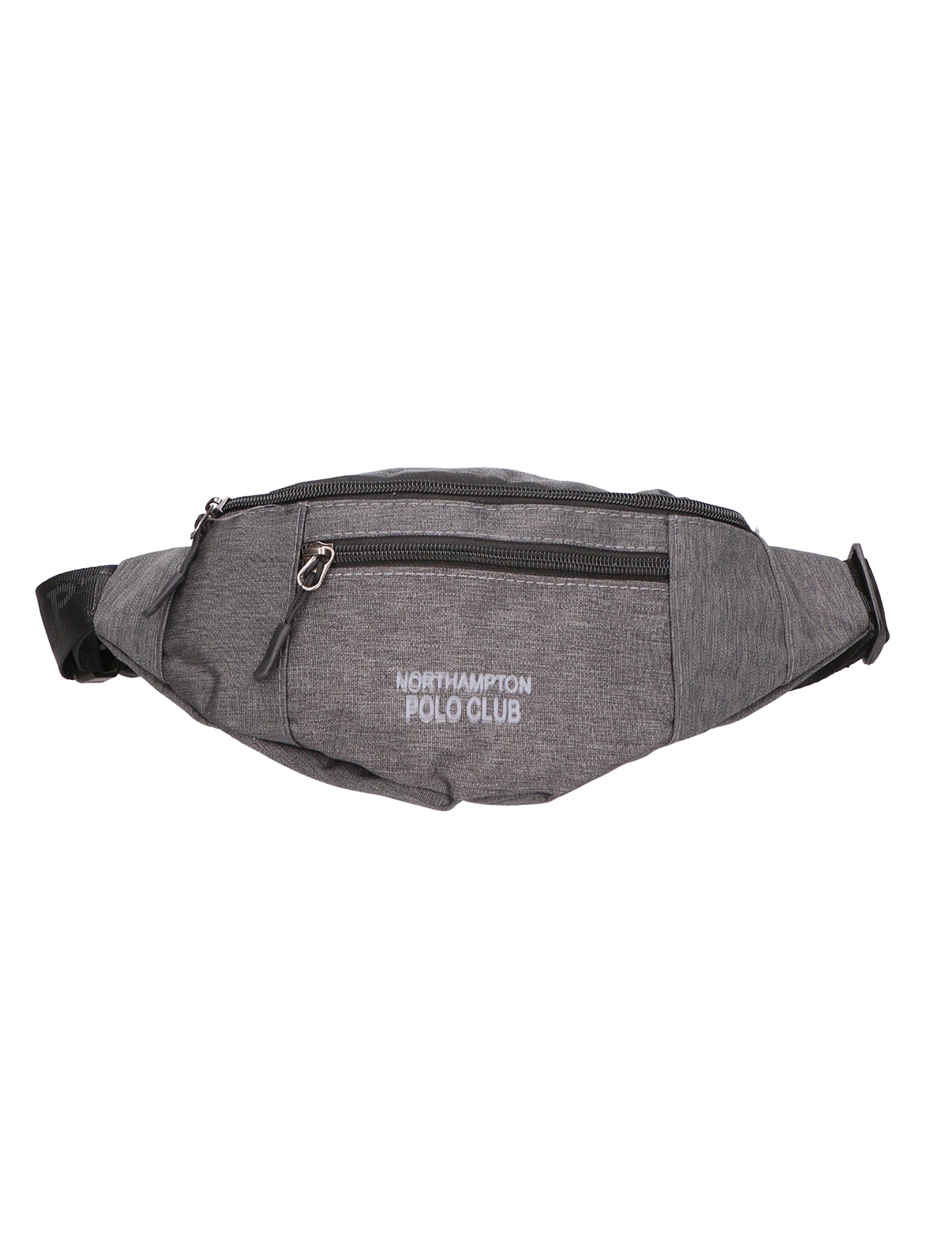 Borsa a tracolla uomo Pelle PU e Nylon PCL3147-GREY Northampton Polo Club
