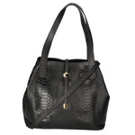 Clarissa Borsa a mano da donna Vera pelle 5276-019 NERO Gave Lux