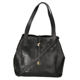 Clarissa Borsa a mano da donna Vera pelle 5276-019 NERO Gave Lux