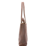 Borsa a spalla unisex in vera pelle Made in Italy 4610-TESTA DI MORO Alessia Firenze