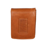 Marsupio da uomo in vera pelle RFID HILB-3171-COGNAC CUOIO Hill Burry