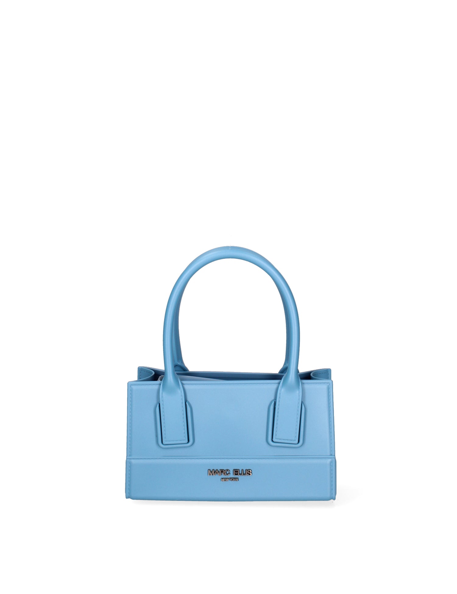 Borsa a mano da donna 100% Pvc FLAT-ENJOY-SUGAR BLUE - BRUSH CDF Marc Ellis