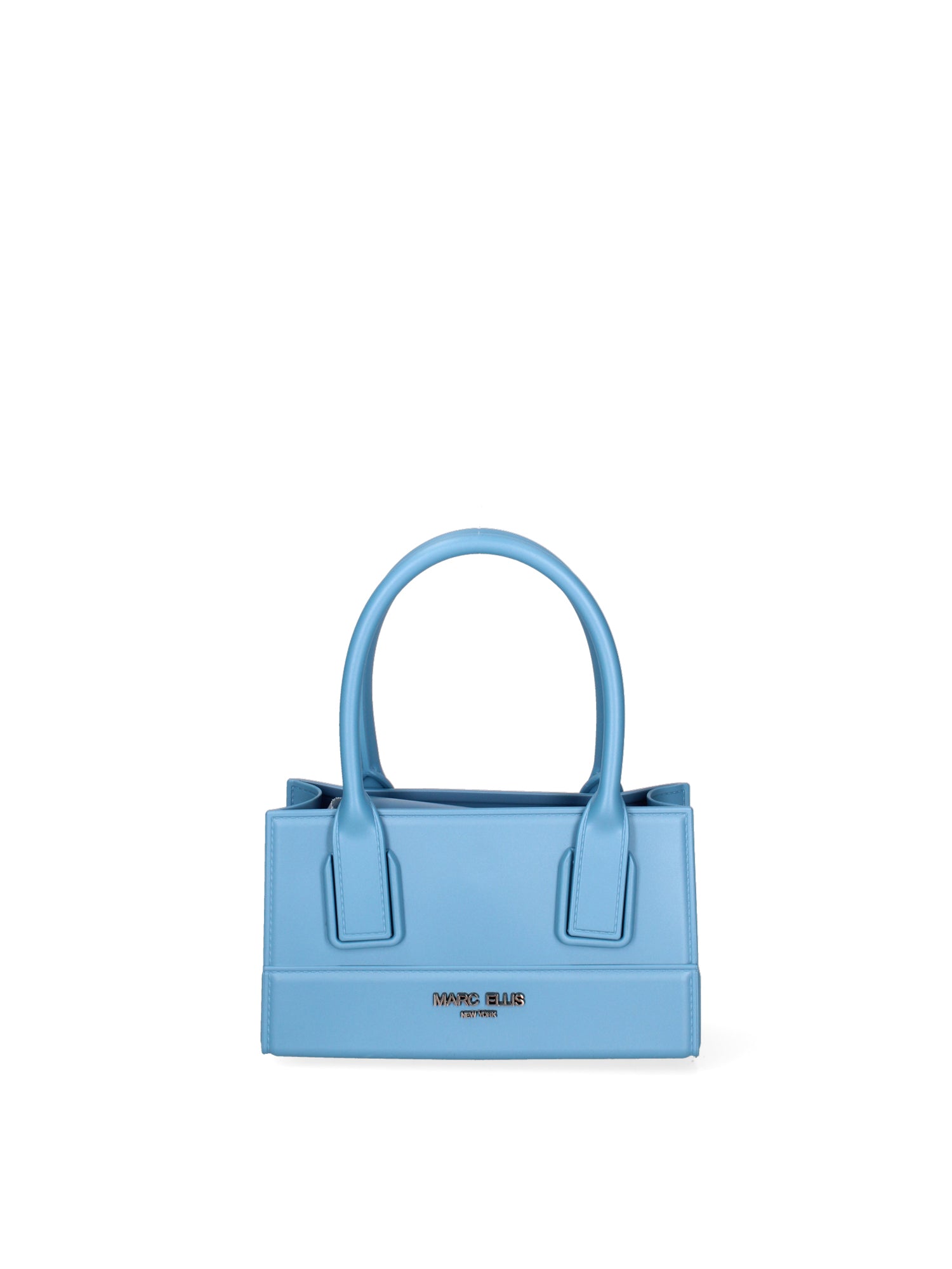 Borsa a mano da donna 100% Pvc FLAT-ENJOY-SUGAR BLUE - BRUSH CDF Marc Ellis
