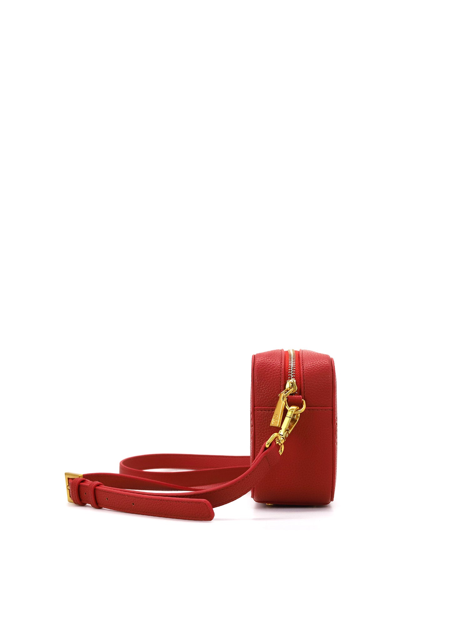 Borsa a tracolla da donna 100% pelle vegana PU GGB014RED Gabriella G Firenze