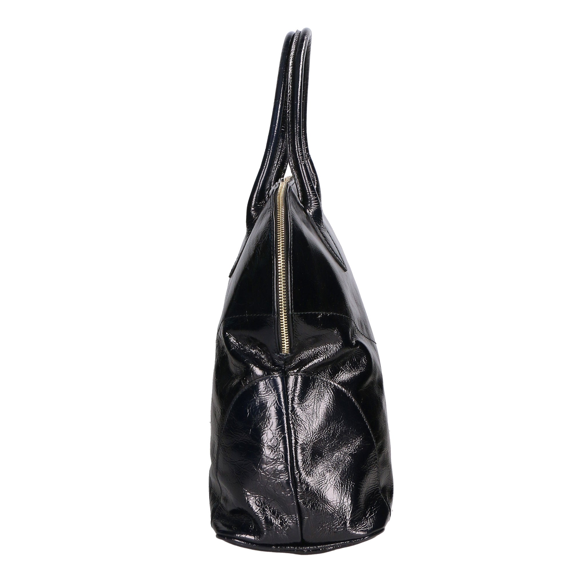 Borsa a mano da donna 100% vera pelle MYB-6013-FW-707 NERO My Best Bag