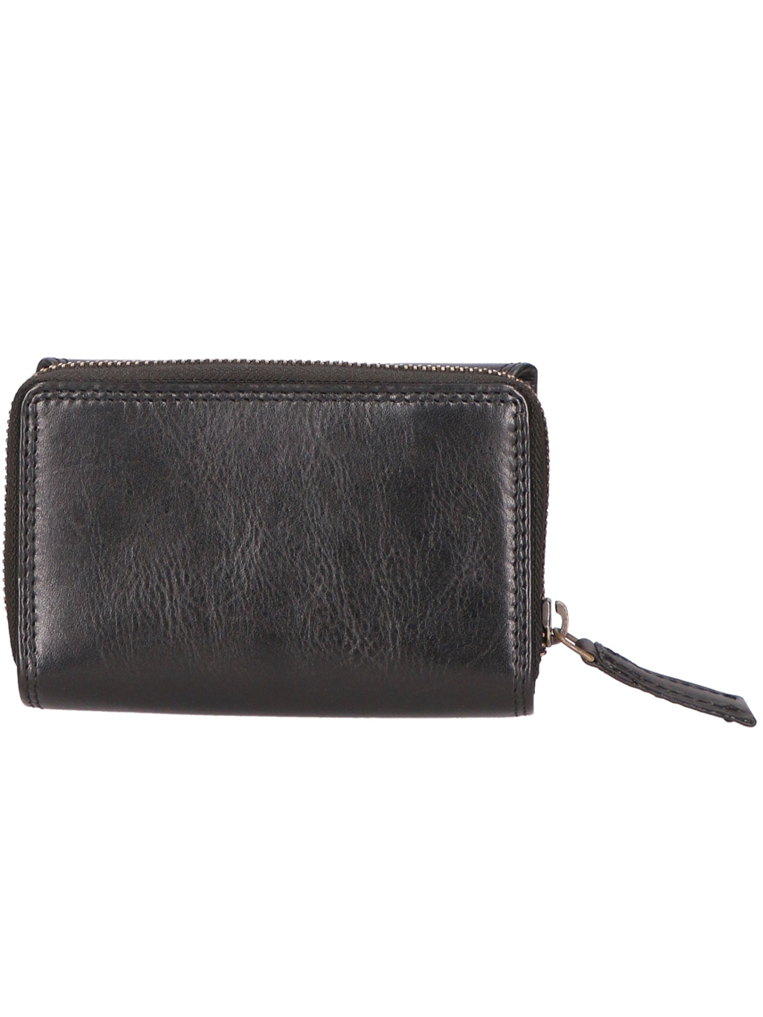 Portafoglio unisex in vera pelle Made in Italy SN2827847-BLACK Santini Firenze