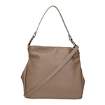 Bea Borsa a spalla da donna 100% pelle 05710-D40 TAUPE TAUPE Gave Lux