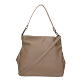Bea Borsa a spalla da donna 100% pelle 05710-D40 TAUPE TAUPE Gave Lux