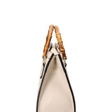 Aella Borsa a mano da donna Paglia e Vera Pelle 5097-148 BEIGE+D37 LATTE Gave Lux