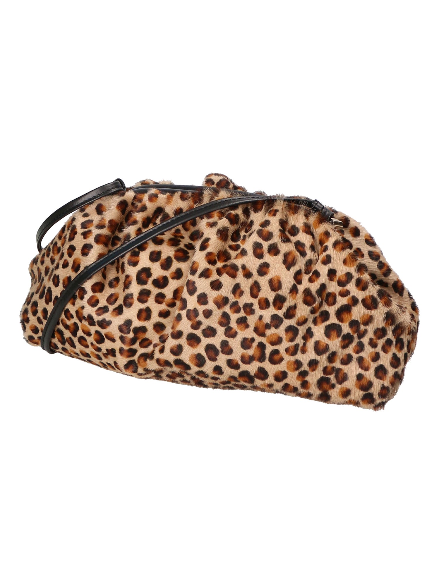 Astrid Borsa a spalla da donna Vera pelle 05476-NERO LEO PICCOLO 004 Gave Lux