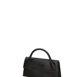 Borsa a mano da donna 100% gomma FLAT ARROW 24-BLACK-LIGHT GOLD Marc Ellis