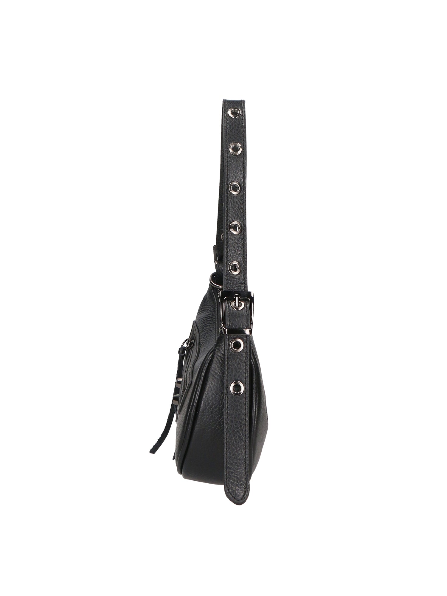 Galatea Borsa a spalla da donna Vera pelle 05708-D28 NERO BLACK Gave Lux