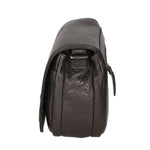 Borsa a tracolla da uomo 100% vera pelle HILB-3201-NERO Hill Burry