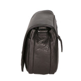 Borsa a tracolla da uomo 100% vera pelle HILB-3201-NERO Hill Burry