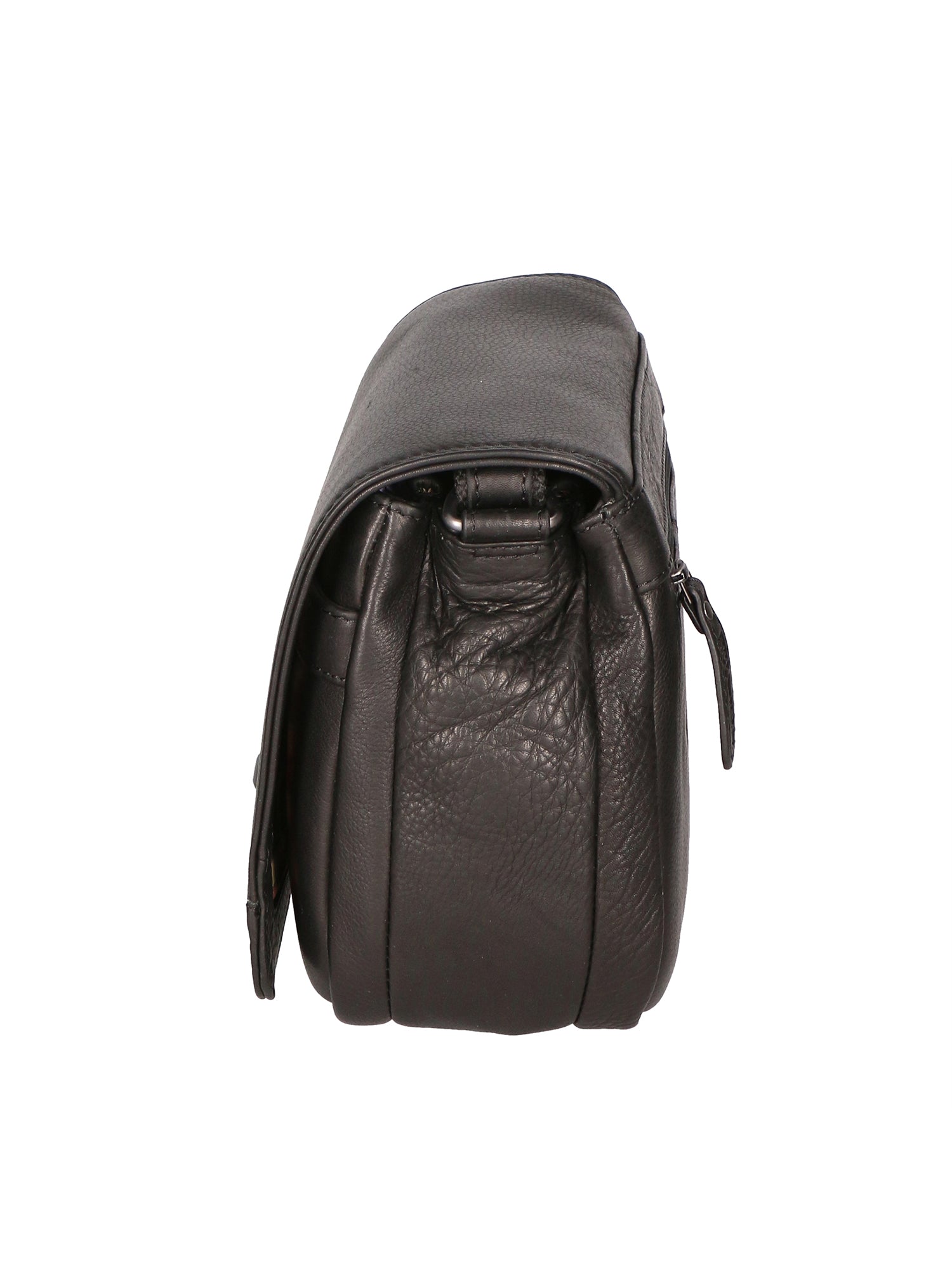 Borsa a tracolla da uomo 100% vera pelle HILB-3201-NERO Hill Burry
