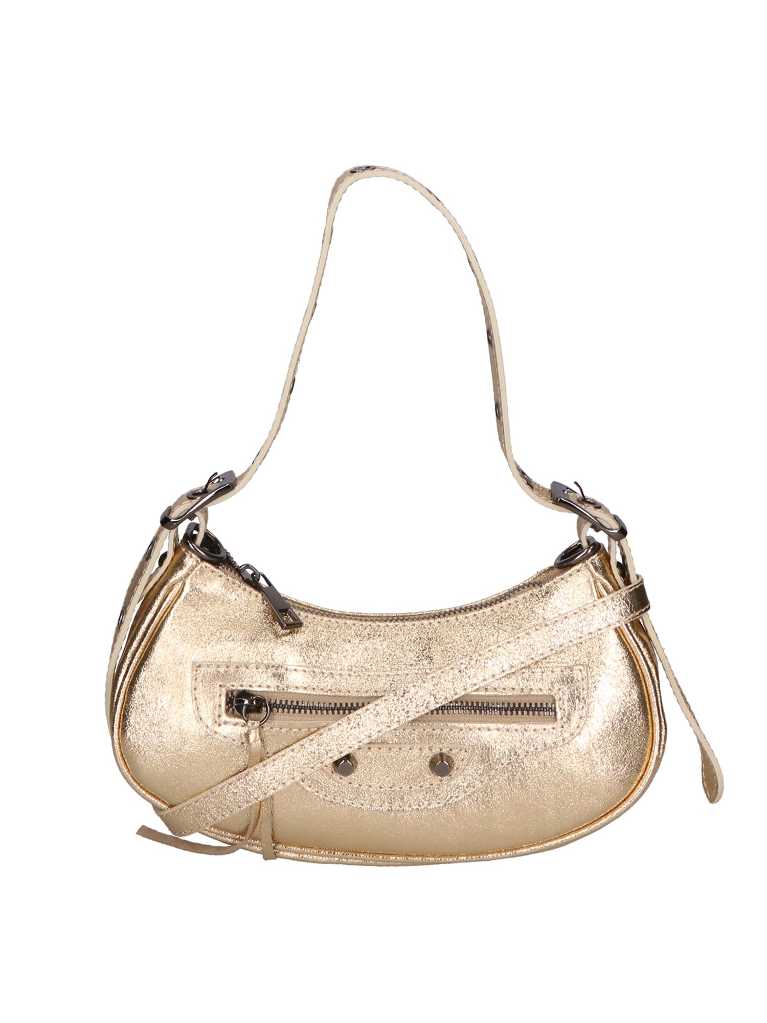 Gloria Borsa a mano da donna Vera pelle 05708L-L003 ORO Gave Lux