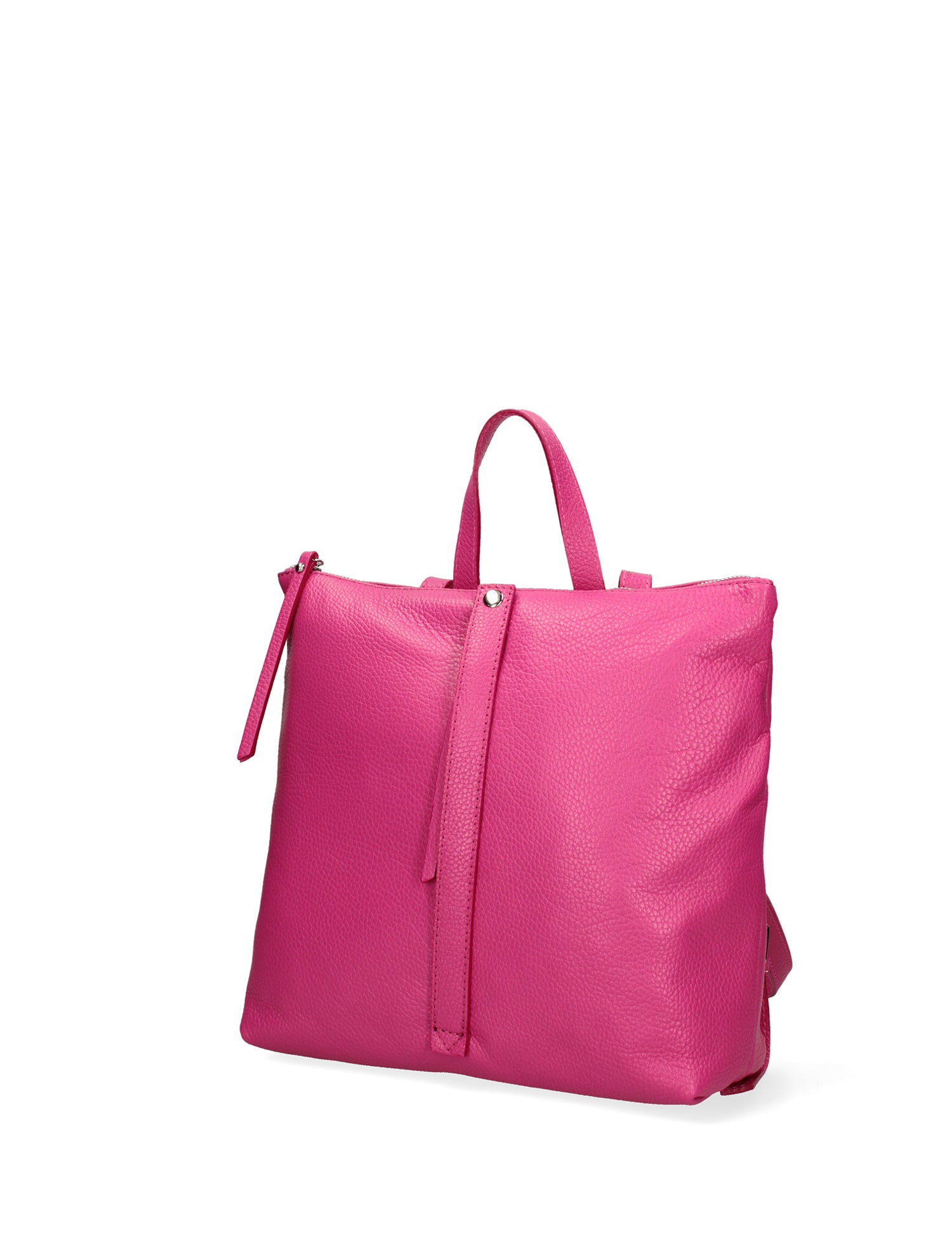 Borsa a mano da donna Vera pelle 07137-D02 FUXIA Roberta Rossi