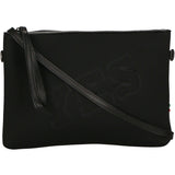 Ottavia Borsa a spalla da donna Neoprene 1331-BIANCO+NERO Gave Lux