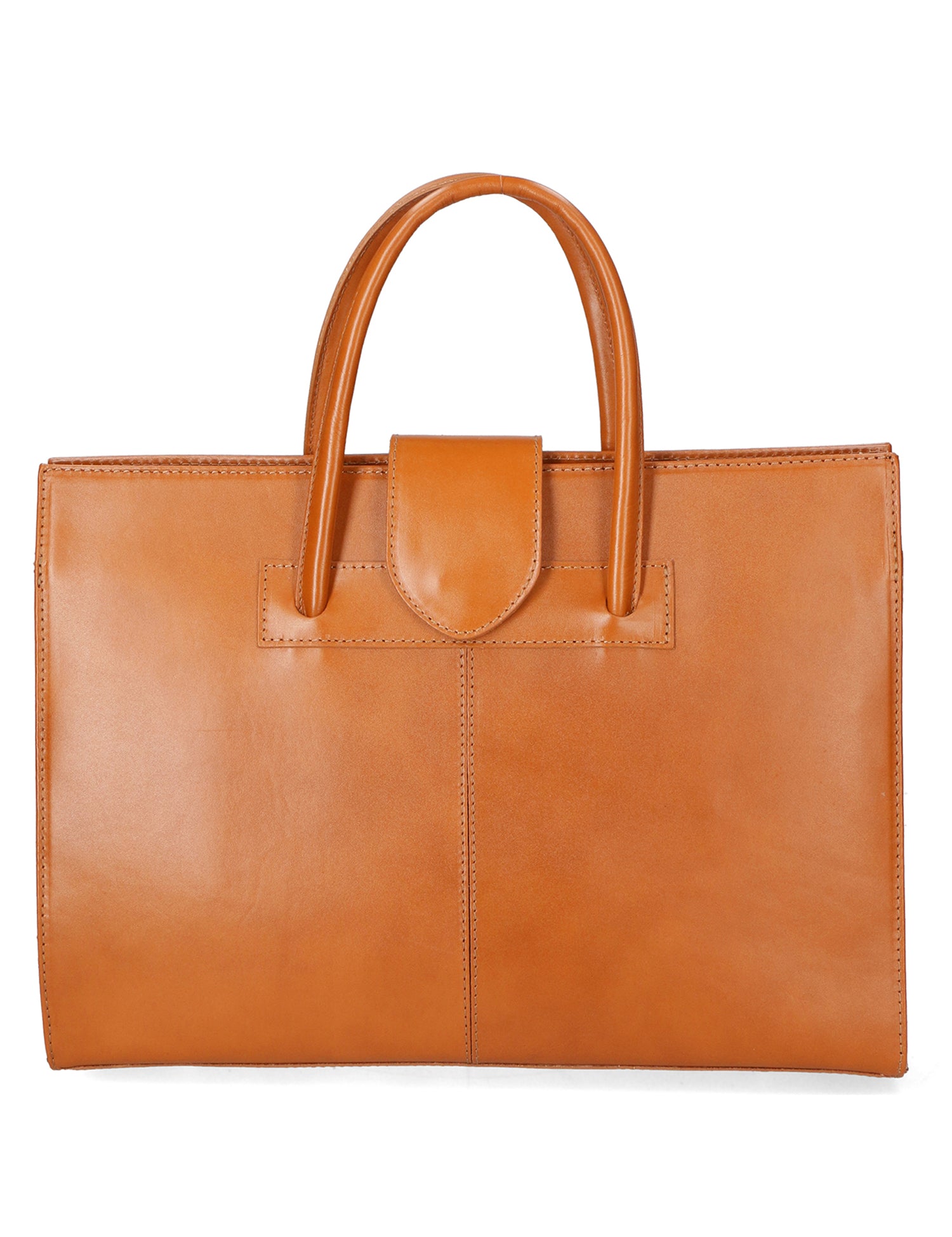 Evelina Borsa a mano da donna 100% pelle 9025-CUOIO Gave Lux