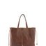 Borsa a mano unisex vera pelle Made in Italy 4611-TESTA DI MORO Alessia Firenze