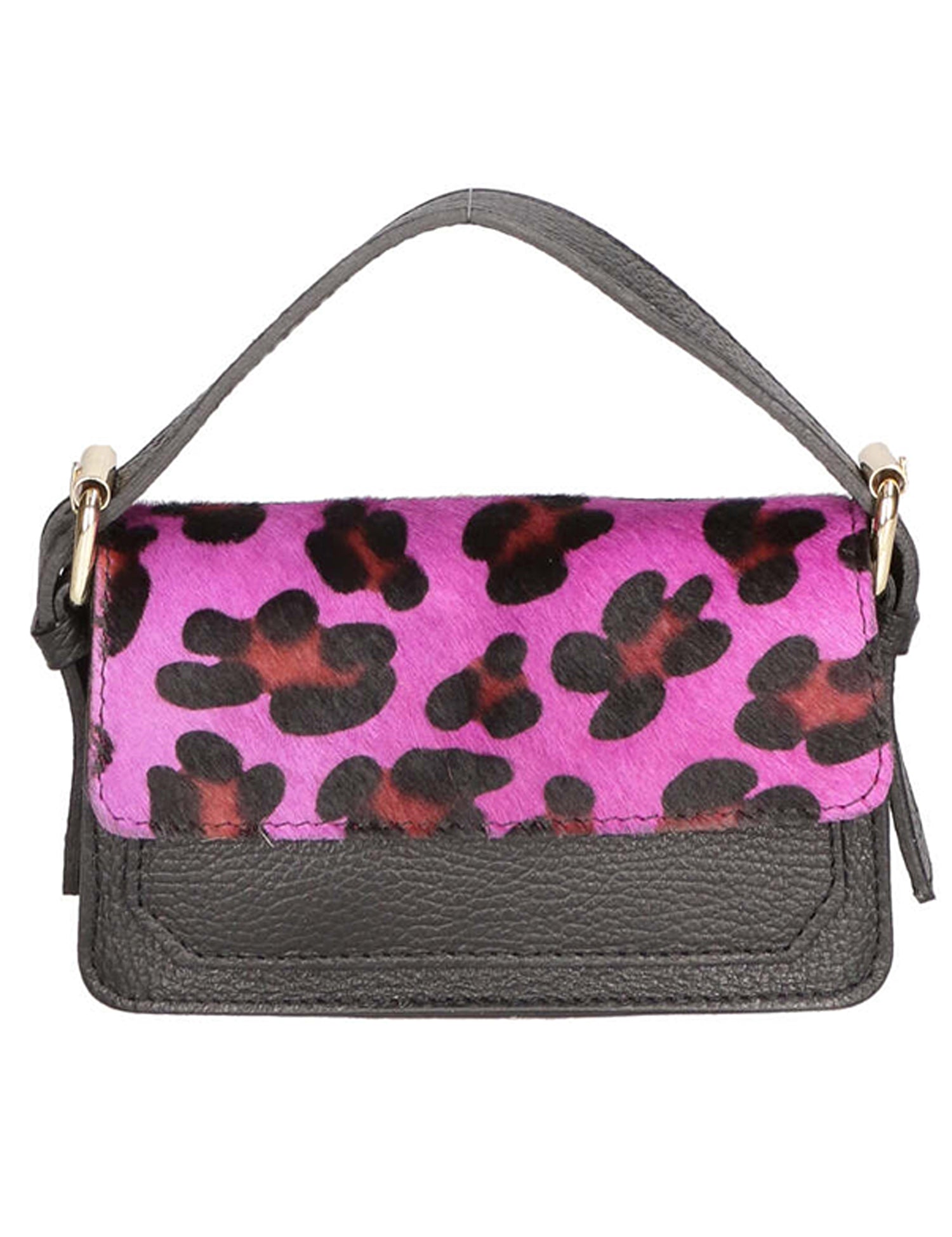 Aleide Borsa a mano da donna Vera pelle 04858-LEO G FUXIA Gave Lux