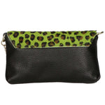 Safira Borsa a mano da donna Vera pelle 04760-LEO P VERDE Gave Lux