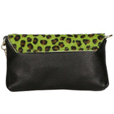 Safira Borsa a mano da donna Vera pelle 04760-LEO P VERDE Gave Lux