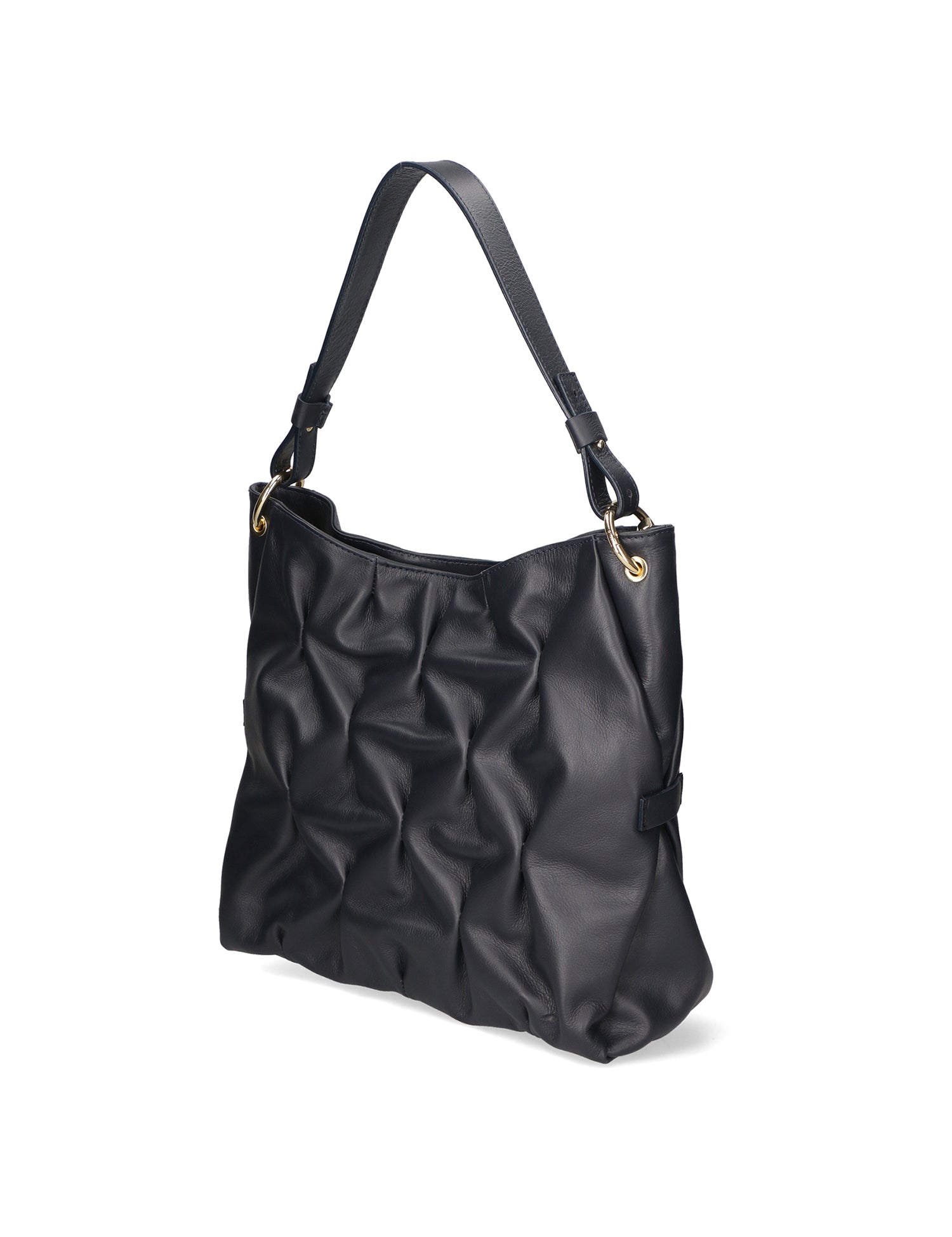 Auralie Borsa a spalla da donna Vera Pelle 03998-S26 BLU NOTTE Gave Lux