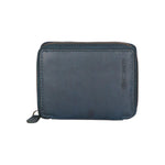 Portafoglio da uomo in vera pelle RFID HILB-1406-BLU Hill Burry