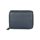Portafoglio da uomo in vera pelle RFID HILB-1406-BLU Hill Burry