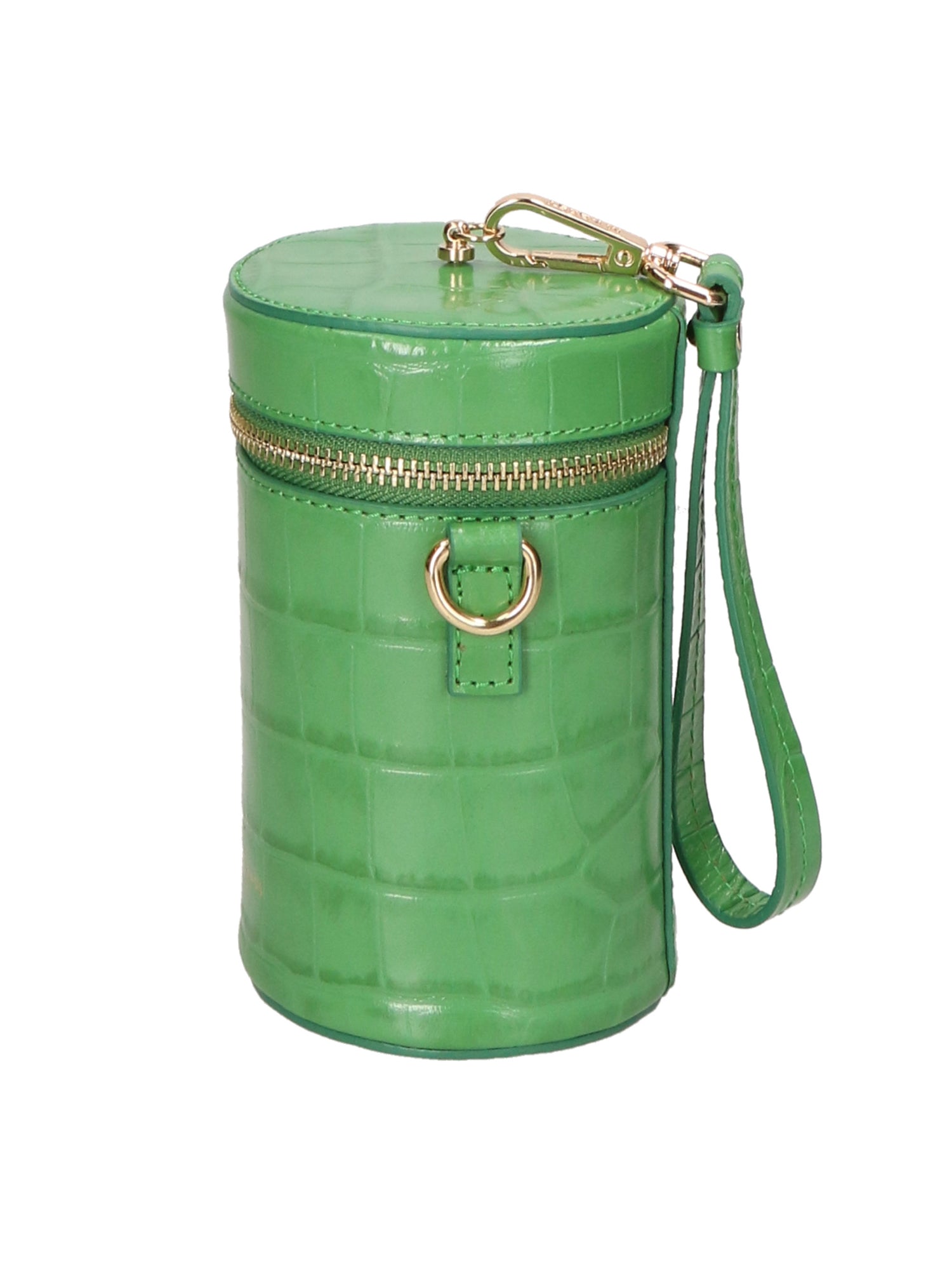 Borsa a spalla da donna Vera pelle coccodrillo MYB-7023-SS-C47 VERDE My Best Bag