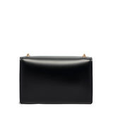 Borsa a mano da donna 100% Pvc FLAT SUPERMEE M-BLACK + LIGHT GOLD Marc Ellis