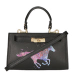 Noel Borsa a mano da donna Vera pelle 04265-D28 NERO BLACK Gave Lux