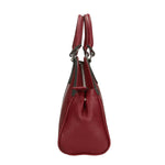 Emeraude Borsa a mano da donna Vera Pelle 6710-BORDO+NERO Gave Lux